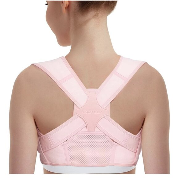 Vicorrect Posture Corrector for Women & Men | Adjustable Upper Back Brace S/M - Picture 1 of 8